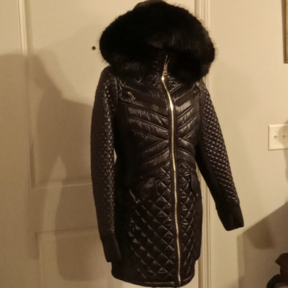 MK Womens quilted puffer